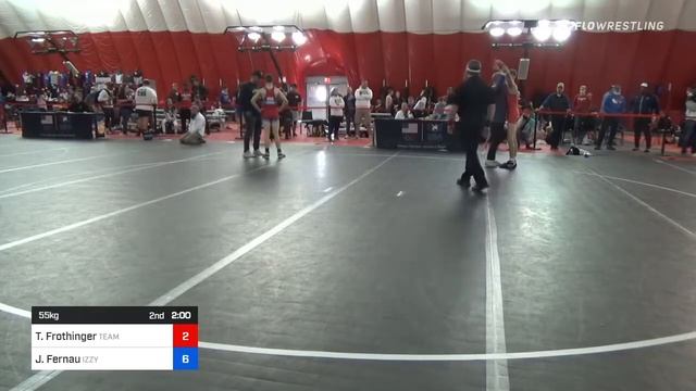 55 Kg Round Of 32 - Tanner Frothinger, Team Idaho Vs Joseph Fernau, Izzy Style Wrestling смотреть онлайн