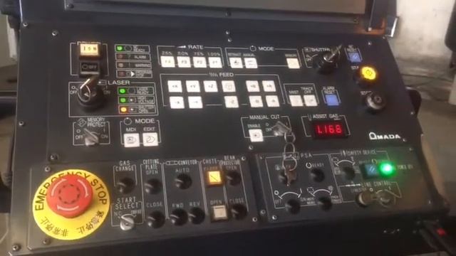 2500 Watt Amada Pulsar 1212NT CO2 Laser Machine 11845 смотреть онлайн