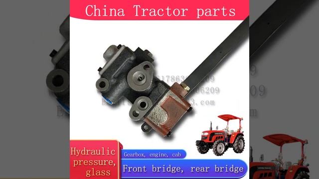 Parts of hydraulic distributor for LOvol tractor смотреть онлайн