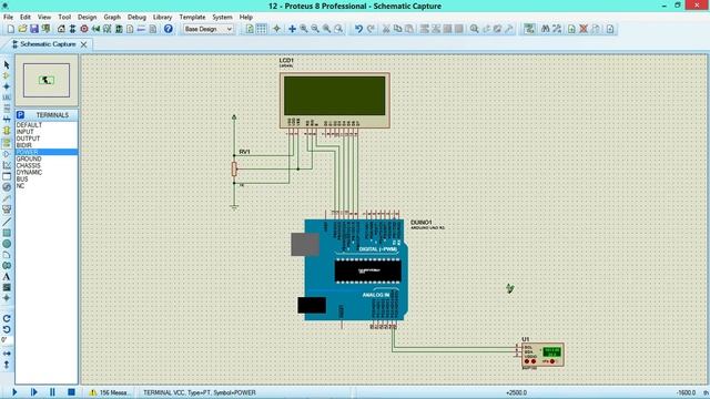 BMP180 Pressure sensor simulation with lcd & arduino | Altitude & Temperature From pressure sensor смотреть онлайн