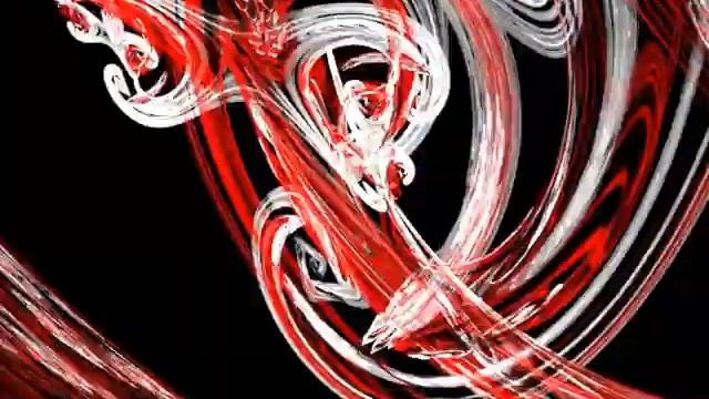 Стробоскоп №16. Быстрый. Черно-белый, красный, узорный, горизонтальный.