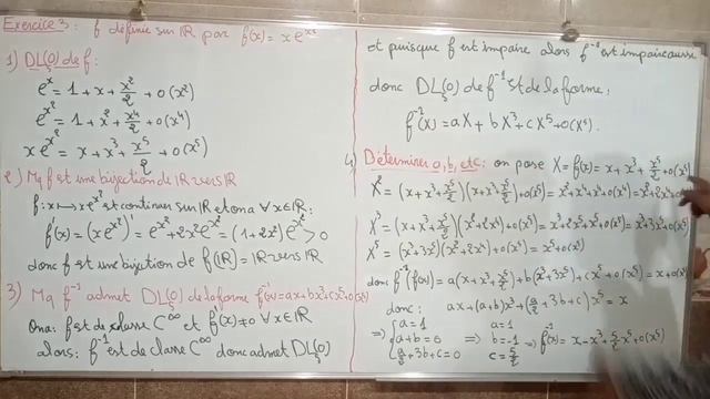 T.D Analyse 3: Serie 2. Calcules des limites et des équivaldnce a l'aide des DL(0) usuels смотреть онлайн