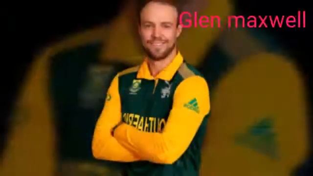 Glenn maxwell vs Abe davilliars comparison смотреть онлайн