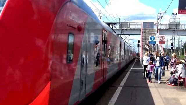 Электропоезд ЭС1-004 «Ласточка» Desiro RUS смотреть онлайн