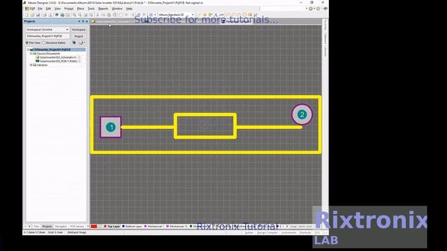 Tutorial for altium designing 1k 0 5w resistor schematic and footprint смотреть онлайн