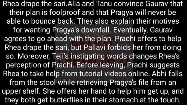 7- ABHI STARTS WORKING AT PRAGYA'S COMPANY - ALIA,TANU AND GAURAV PLOT TO RUIN PRAGYA AND ABHI AGAI смотреть онлайн