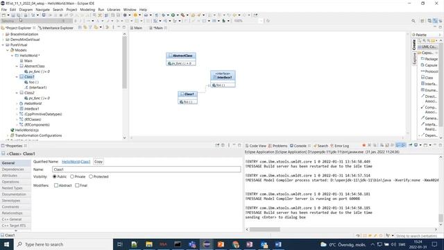 HCL RTist - Sprint Demo 2022.04 - 5. Abstract Classes (and Capsules) and Pure Virtual Operations смотреть онлайн