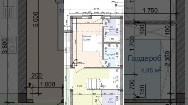 Вытянутая спальня? Решаемо