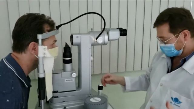 Iridotomia com Yag Laser смотреть онлайн