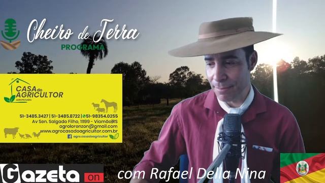 PROGRAMA CHEIRO DE TERRA apresentação RAFAEL DELLA NINA смотреть онлайн