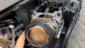 Kia Cerato 3 рестайлинг- замена линз,диодные линзы Expression Drive