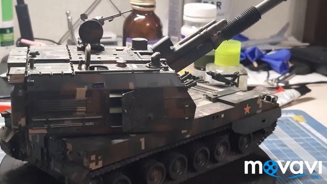 САУ PLZ-05 MENG В ПИКСЕЛЬНОМ КАМУФЛЯЖЕ. ПРЕЗЕНТАЦИЯ смотреть онлайн