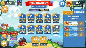 Angry Birds Friends. Tournament (23.11.2024). All levels 3 stars. Прохождение от SAFa.