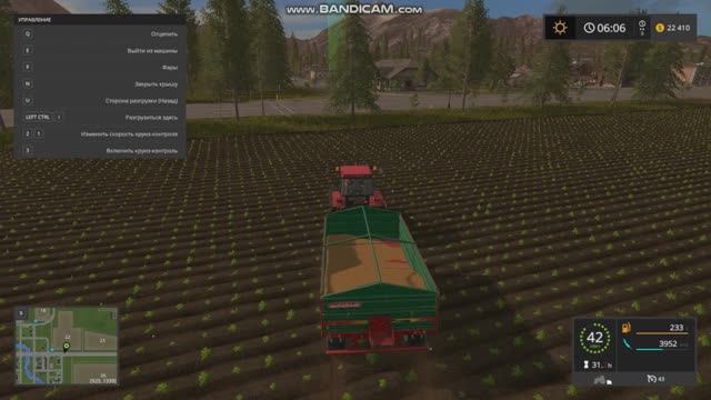 Как продать зерно в Farming Simulator17. Farming Simulator17. смотреть онлайн
