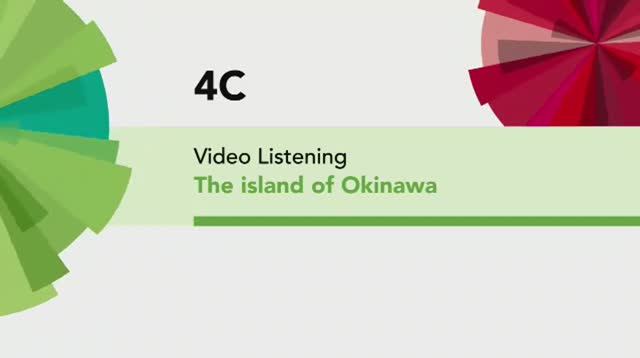 English File 4 edition Elementary VIDEO LISTENING The island of Okinawa смотреть онлайн
