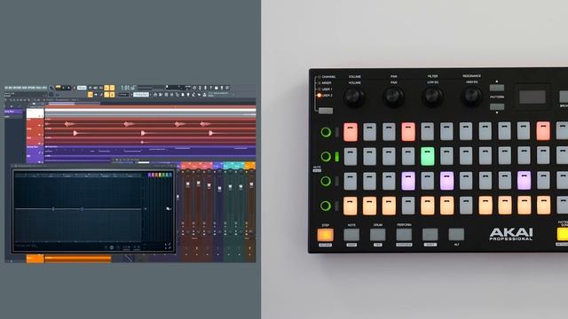 Introducing Akai Fire: Assigning and Controlling Parameters with Fire смотреть онлайн