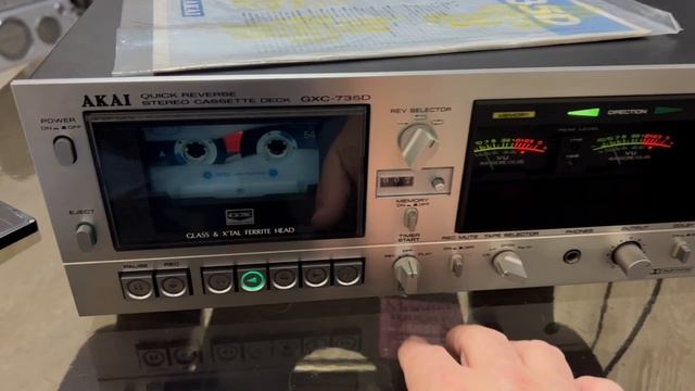 Akai GXC-735d смотреть онлайн