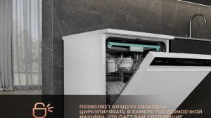 Посудомоечная машина Weissgauff DW 6038 Inverter Touch - краткий обзор