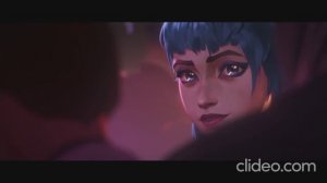 Танец Jinx и Ekko в другом мире