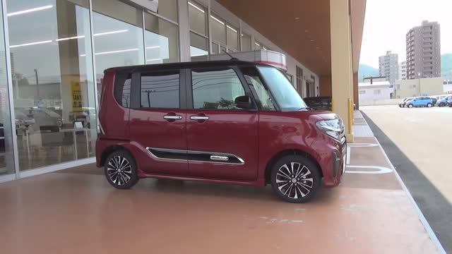 DAIHATSU TanTo Custom RS 660cc Turbo 4WD Exterior Interior 2019 смотреть онлайн