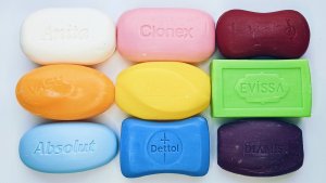 Радужная подборка разки мыла. Асмр. Cutting rainbow 🌈 soap