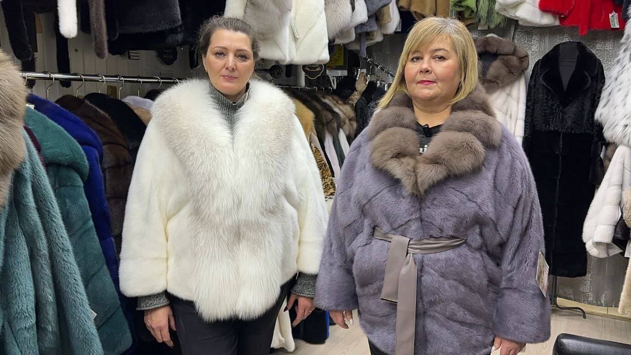 Роскошные шубы на пышные формы в салоне Дом меха у Ромы смотреть онлайн