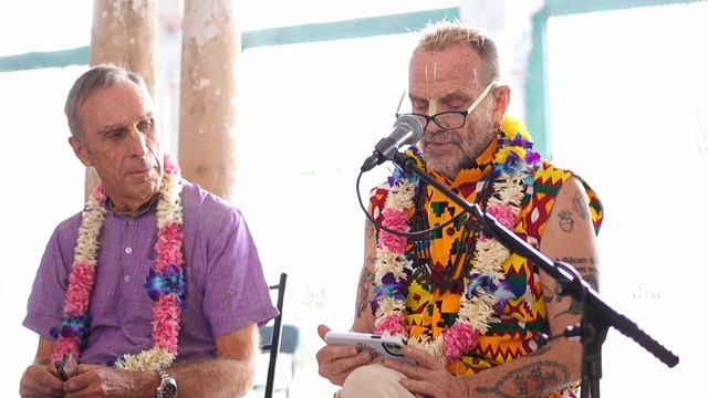 2024.11.05 День Ухода Шрилы Прабхупады 03 Чатуратма прабху подношение смотреть онлайн