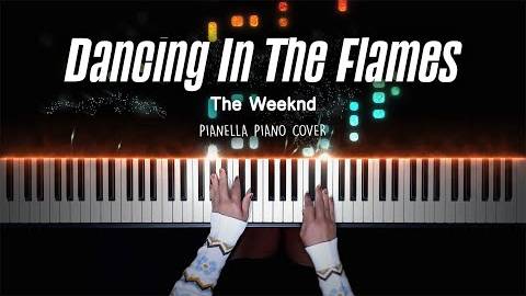 The Weeknd - Dancing In The Flames - Piano Cover by Pianella Piano смотреть онлайн