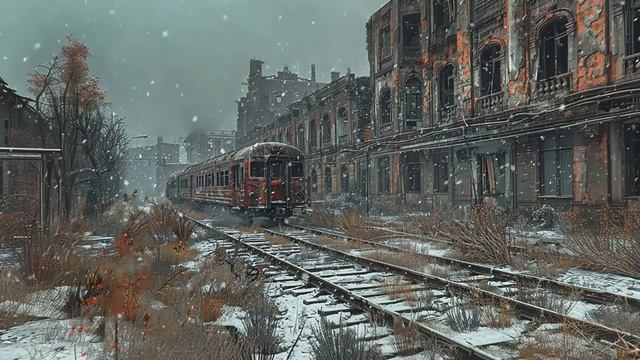 Piano Music With Rusty Desolate Space - Dark Academia Music For Relaxation, Reflection