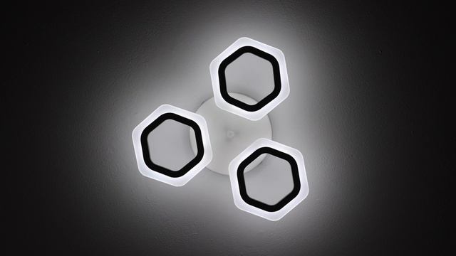 Люстра потолочная светодиодная Лаворо 3S, LED, цвет белый смотреть онлайн