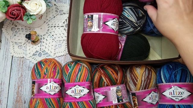 Коллекция носочной пряжи Alize смотреть онлайн