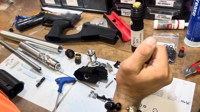 Разборка Сборка винтовки Феникс на производстве Эдган.