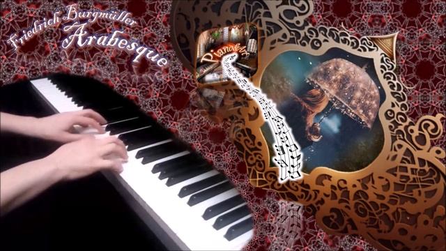 Ф.Бургмюллер - Арабеска / Friedrich Burgmüller - Arabesque (Op.100 No.2) пианино [НОТЫ + MIDI] смотреть онлайн