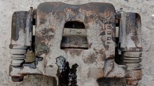 Как снять суппорт на Daewoo Matiz