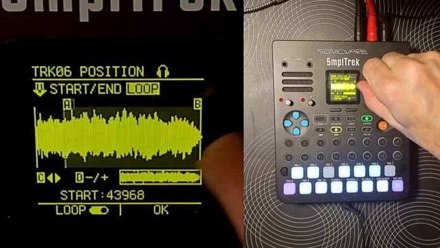 How to create instrument with loop points in Sonicware SmplTrek смотреть онлайн