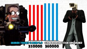 💪СРАВНЕНИЕ СИЛ КАМЕРАМЕНОВ И СКИБИДИ ТУАЛЕТОВ