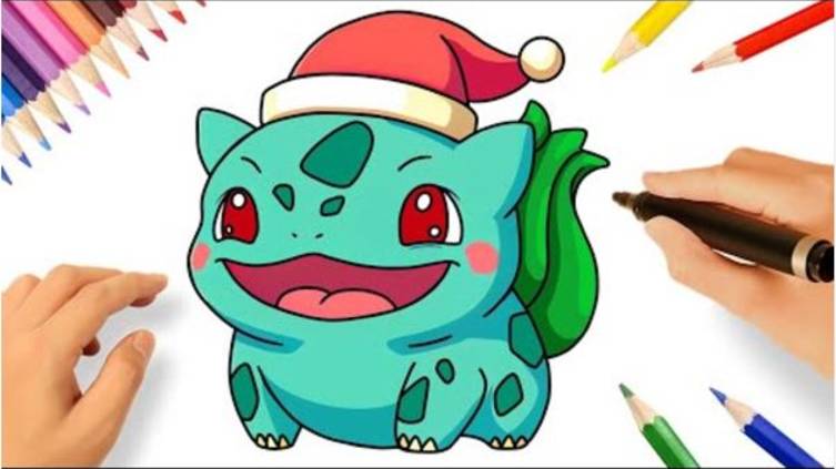 КАК НАРИСОВАТЬ РОЖДЕСТВЕНСКОГО БУЛЬБАЗАВРА смотреть онлайн