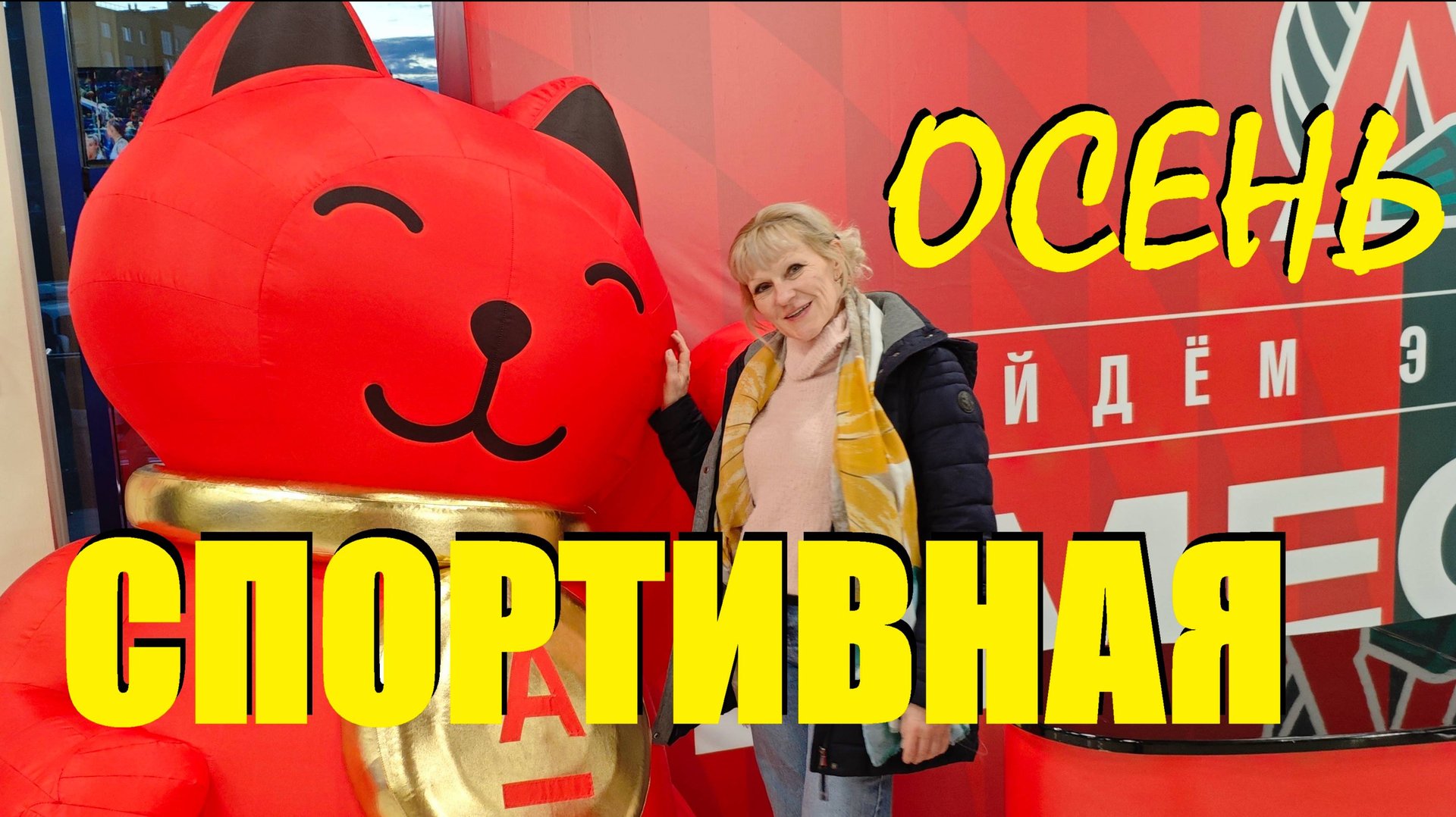 Спортивная осень в Калининграде,или футболом и волейболом город не обижен.А кот,между прочем в теме