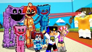 ИГРА В КАЛЬМАРА КЭТНАП и ДОГДЕЙ ИЗ ТИК ТОКА в МАЙНКРАФТ НУБ И ПРО ВИДЕО ТРОЛЛИНГ MINECRAFT Евгенбро