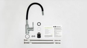 Установка смесителя крепление Easy Fix