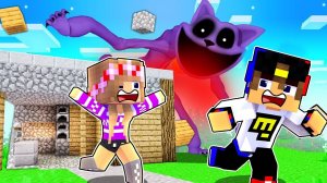 ВЫЖИВАНИЕ В МИРЕ КЭТНЭПА ПОППИ ПЛЕЙТАЙМ 3 в МАЙНКРАФТ ДЕВУШКА НУБ ВИДЕО ТРОЛЛИНГ MINECRAFT Евгенбро