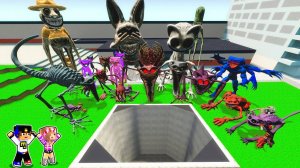 ЯМА ЗООНОМАЛИ и КЭТНЭП ПОППИ ПЛЕЙТАЙМ 3 в МАЙНКРАФТ ДЕВУШКА НУБ ВИДЕО ТРОЛЛИНГ MINECRAFT Евгенбро