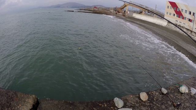 Рыбалка в Сочи, ноябрь кефаль смотреть онлайн