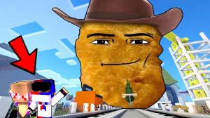 КОВБОЙ НАГГЕТС СЛОМАННЫЙ МОД УГАР И БЕЗУМИЕ в МАЙНКРАФТ НУБ и ПРО ВИДЕО ТРОЛЛИНГ MINECRAFT Евгенбро