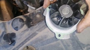 Lada Granta _8кл_ Двигатель Греется, Печка Дует Холодом.(ЗАМЕНА ПОМПЫ)....