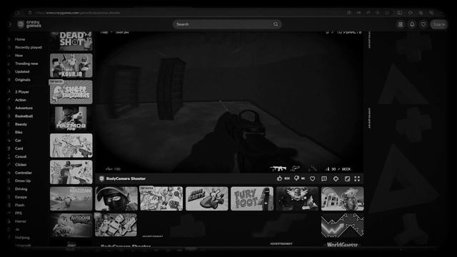 Геймплей по игре BodyCamera