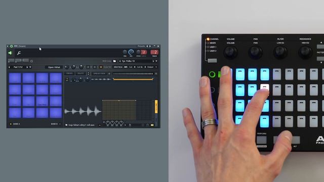 Introducing Akai Fire: Making Beats with FPC смотреть онлайн