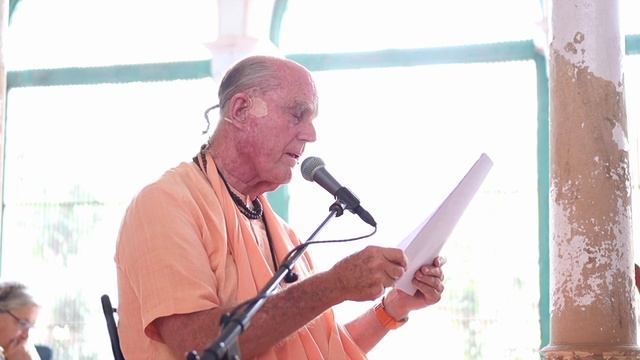 2024.11.05 День Ухода Шрилы Прабхупады 07 Шрила Индрадьюмна Свами подношение смотреть онлайн