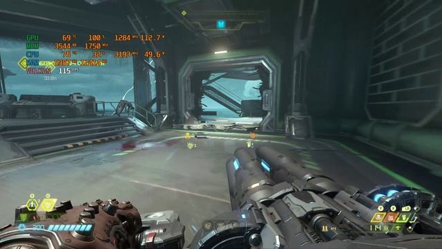 DOOMEternal.Xeon E5 2640v4+RX 570 8Gb.