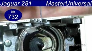 Швейная машину Б У на запчасти, не шьёт зигзаге как поднять зубья регулировка. Jaguar 281 Видео №732